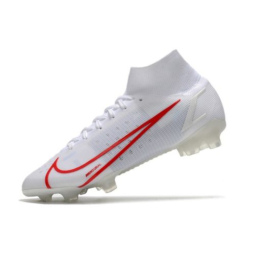 Nike Mercurial Superfly 8 Elite FG Blanco Rojo_6.jpg